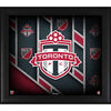 Toronto FC Framed 15'' x 17'' Team Threads Collage