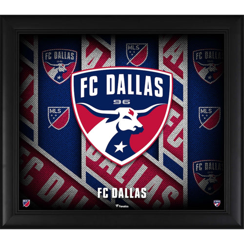 FC Dallas Framed 15'' x 17'' Team Threads Collage