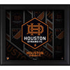Houston Dynamo Framed 15'' x 17'' Team Threads Collage