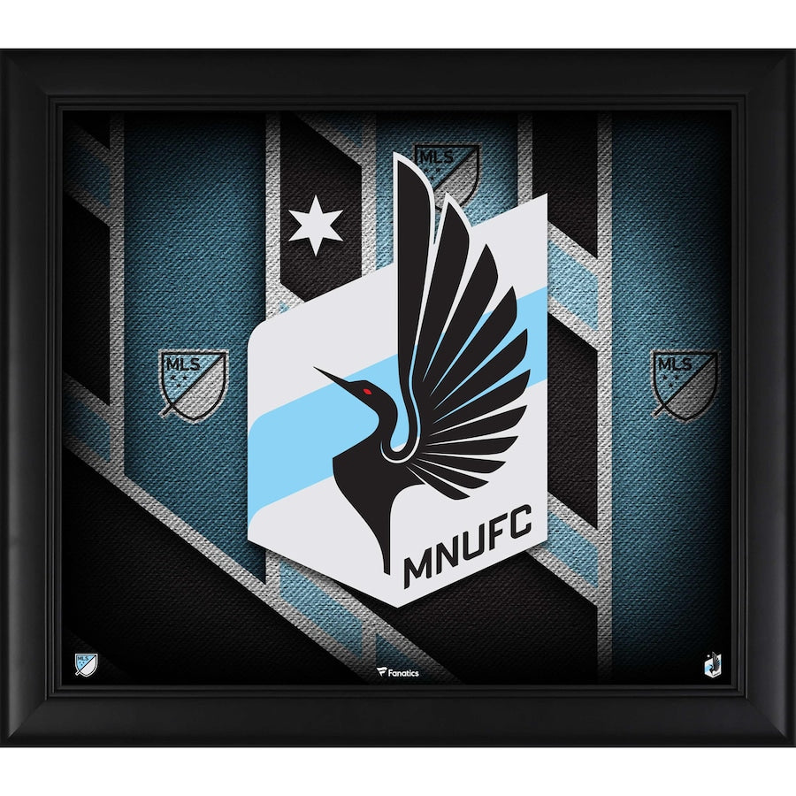 Minnesota United FC Framed 15'' x 17'' Team Threads Collage