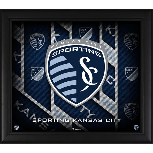 Sporting Kansas City Framed 15'' x 17'' Team Threads Collage