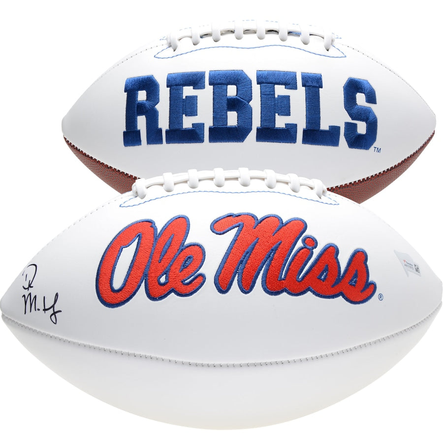 DK Metcalf Ole Miss Rebels Autographed White Panel Football