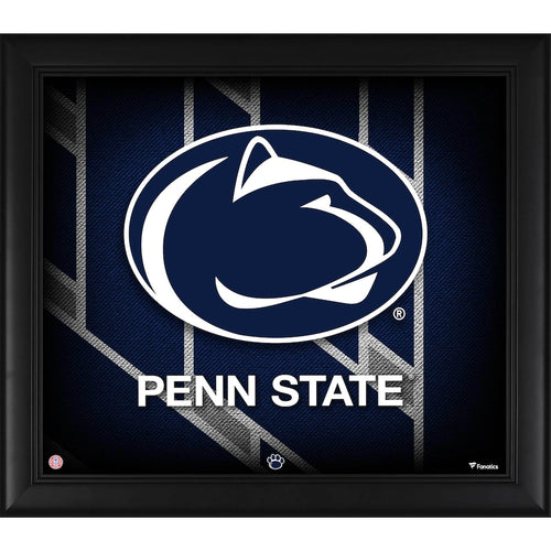 Penn State Nittany Lions Framed 15'' x 17'' Team Threads Collage