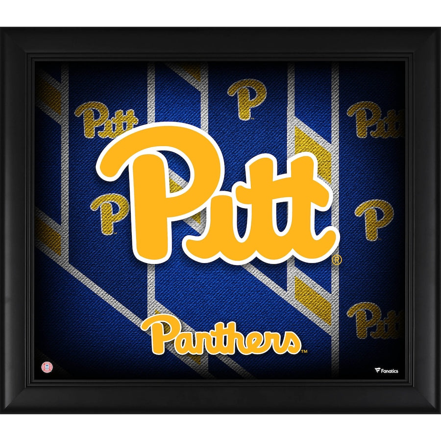 Pittsburgh Panthers Framed 15'' x 17'' Team Threads Collage
