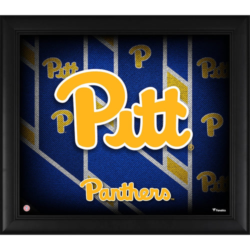 Pittsburgh Panthers Framed 15'' x 17'' Team Threads Collage