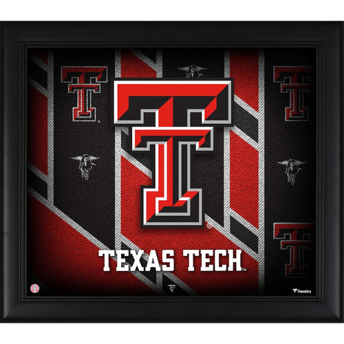Texas Tech Red Raiders Framed 15'' x 17'' Team Threads Collage