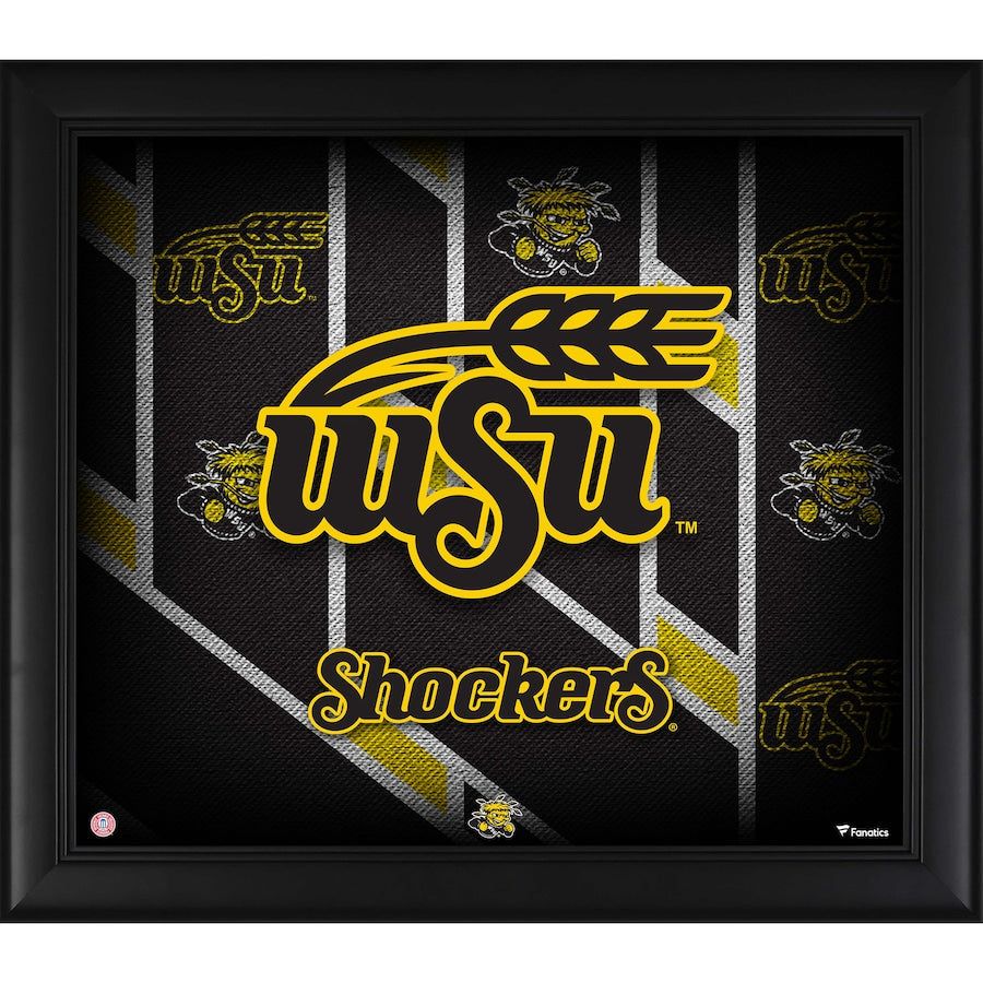 Wichita State Shockers Framed 15'' x 17'' Team Threads Collage