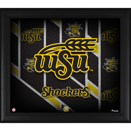 Wichita State Shockers Framed 15'' x 17'' Team Threads Collage