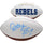 Archie Manning and Eli Manning Ole Miss Rebels Dual-Signed White Panel Football