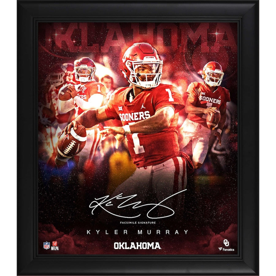 Kyler Murray Oklahoma Sooners Framed 15'' x 17'' Stars of the Game Collage - Facsimile Signature