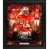 Russell Wilson Wisconsin Badgers Framed 15'' x 17'' Stars of the Game Collage - Facsimile Signature