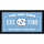 North Carolina Tar Heels Framed 10'' x 20'' Fan Cave Collage