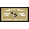 UCF Knights Framed 10'' x 20'' Fan Cave Collage