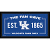 Kentucky Wildcats Framed 10'' x 20'' Fan Cave Collage