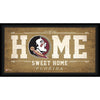 Florida State Seminoles Framed 10'' x 20'' Home Sweet Home Collage