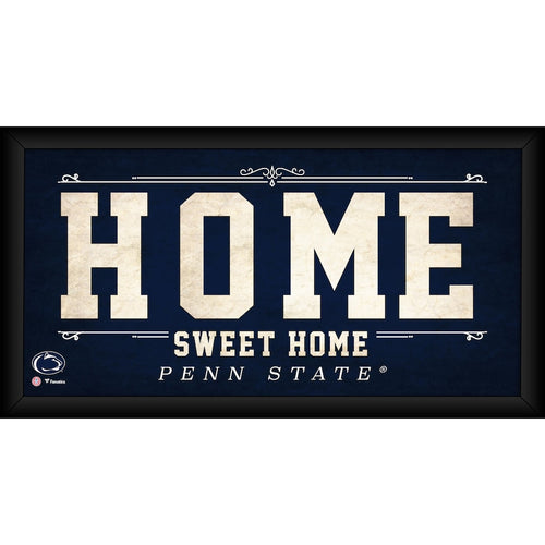 Penn State Nittany Lions Framed 10'' x 20'' Home Sweet Home Collage