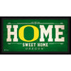 Oregon Ducks Framed 10'' x 20'' Home Sweet Home Collage