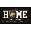 Army Black Knights Framed 10'' x 20'' Home Sweet Home Collage