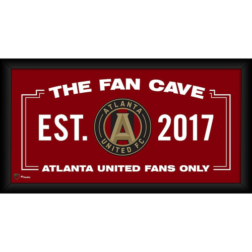 Atlanta United FC Framed 10'' x 20'' Fan Cave Collage