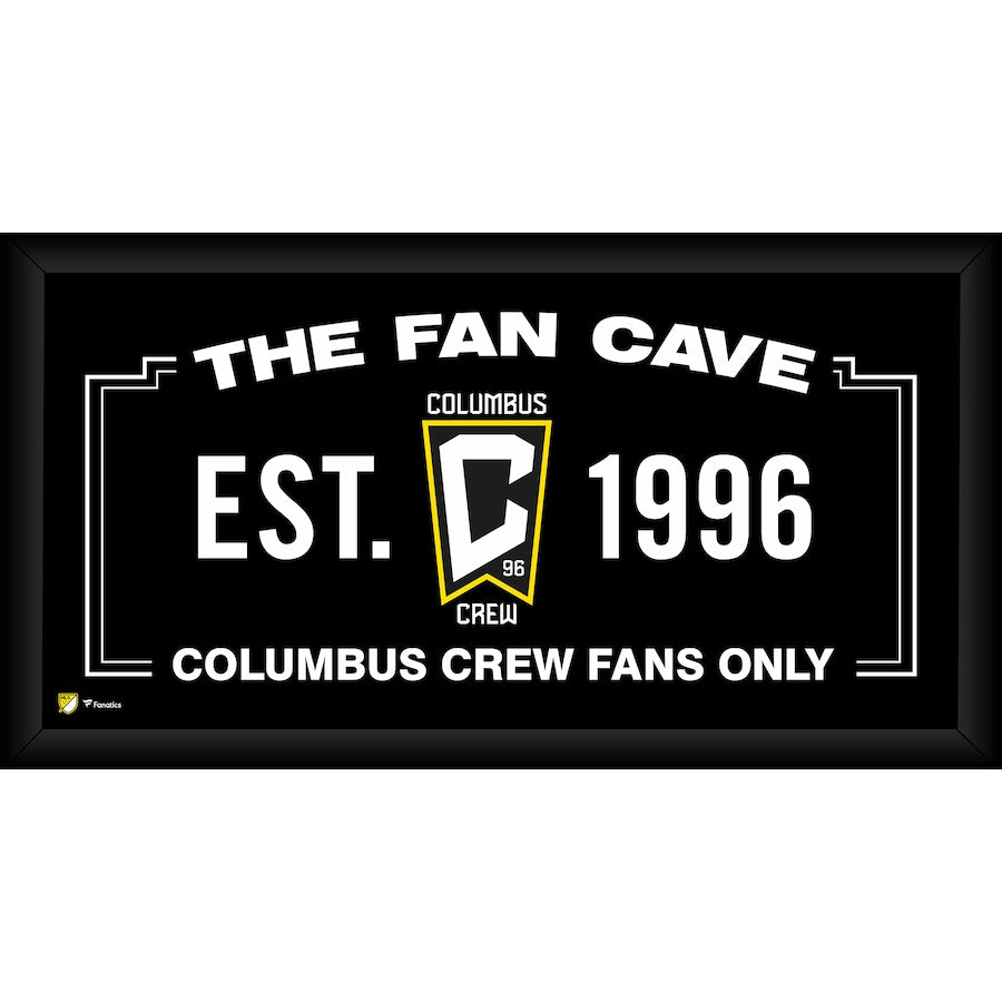 Columbus Crew Framed 10'' x 20'' Fan Cave Collage