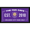 Orlando City SC Framed 10'' x 20'' Fan Cave Collage