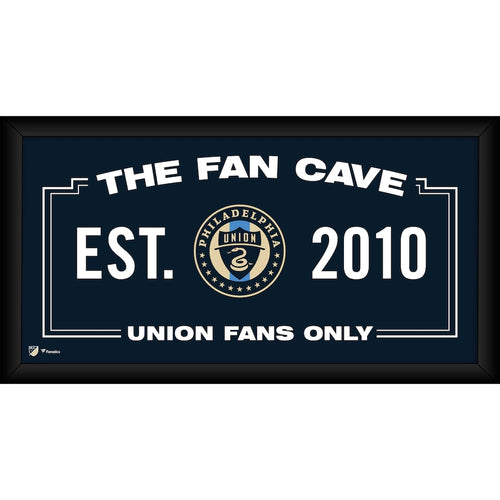 Philadelphia Union Framed 10'' x 20'' Fan Cave Collage