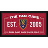 Real Salt Lake Framed 10'' x 20'' Fan Cave Collage