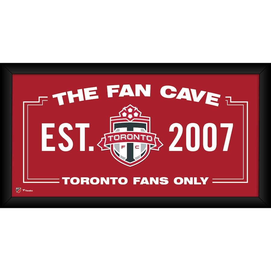 Toronto FC Framed 10'' x 20'' Fan Cave Collage