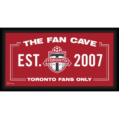 Toronto FC Framed 10'' x 20'' Fan Cave Collage