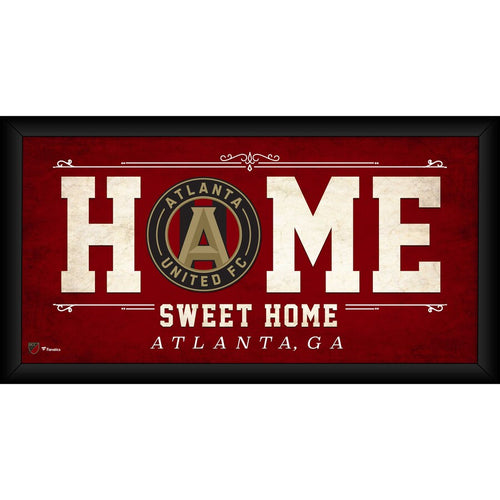 Atlanta United FC Framed 10'' x 20'' Home Sweet Home Collage