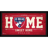 FC Dallas Framed 10'' x 20'' Home Sweet Home Collage