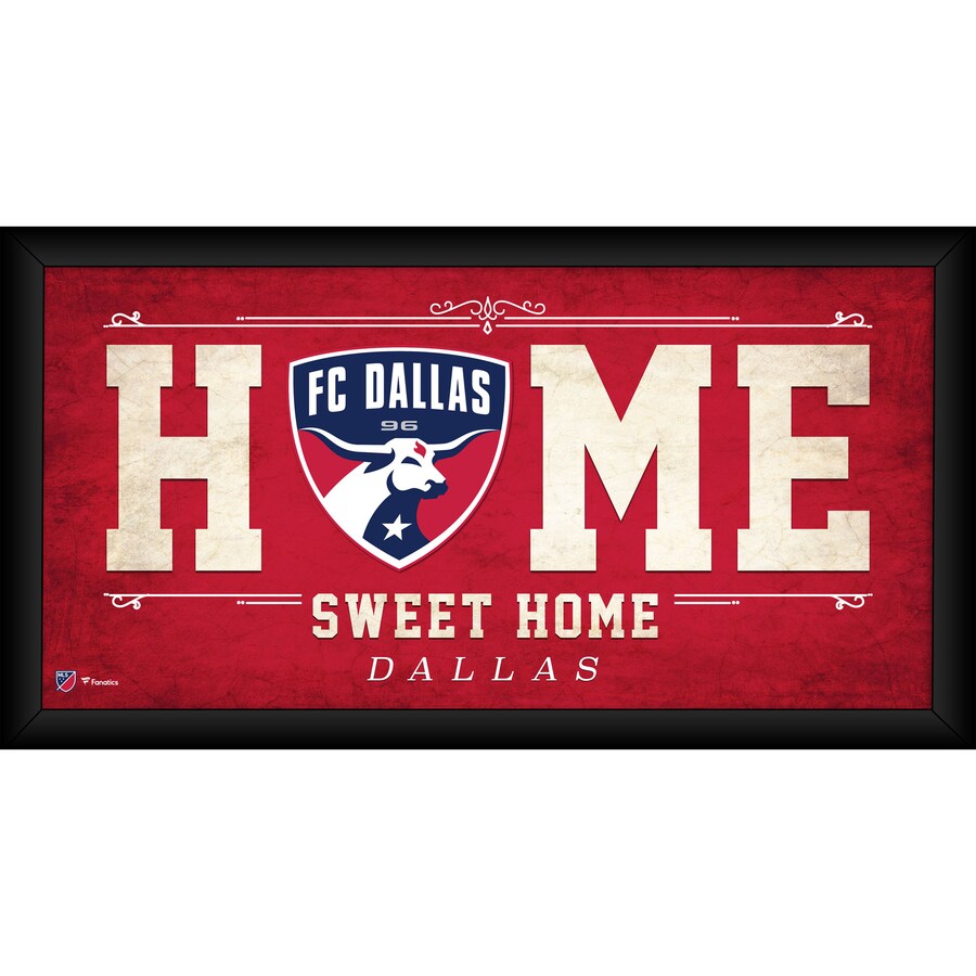 FC Dallas Framed 10'' x 20'' Home Sweet Home Collage