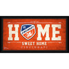 FC Cincinnati Framed 10'' x 20'' Home Sweet Home Collage