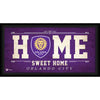 Orlando City SC Framed 10'' x 20'' Home Sweet Home Collage