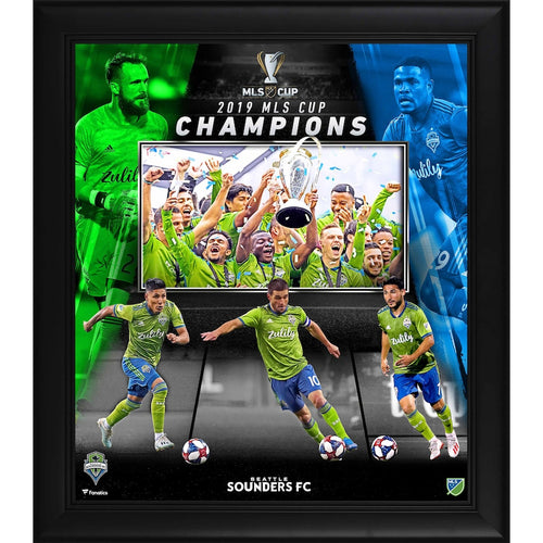 Seattle Sounders FC Framed 15'' x 17'' FC 2019 MLS Cup Champions Collage