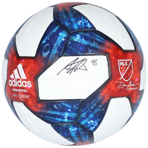 Alexander Ring New York City FC Autographed 2019 Adidas MLS Official Match Soccer Ball