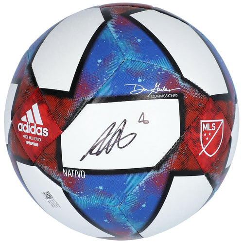 Alexander Ring New York City FC Autographed 2019 Adidas MLS Top Capitano Soccer Ball