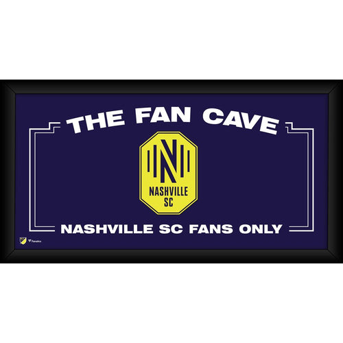 Nashville SC Framed 10'' x 20'' Fan Cave Collage