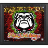 Georgia Bulldogs Framed 15'' x 17'' Happy Holidays Collage