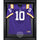 LSU Tigers Framed College Football Playoff 2019 National Champions Logo Black Jersey Display Case