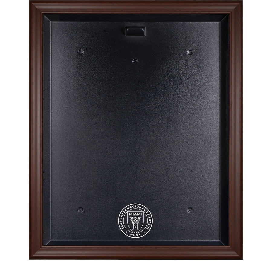 Inter Miami CF Brown Framed Team Logo Jersey Display Case