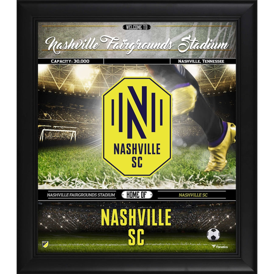 Nashville SC Framed 15'' x 17'' Welcome Home Collage