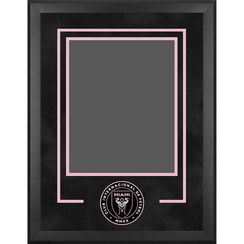 Inter Miami CF Deluxe Framed 16'' x 20'' Vertical Photograph with Team Logo