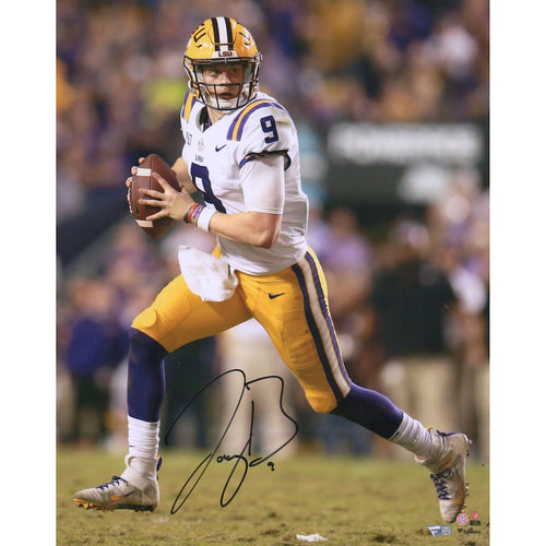 Joe Burrow LSU Tigers Autographed 16'' x 20'' Passing Photograph