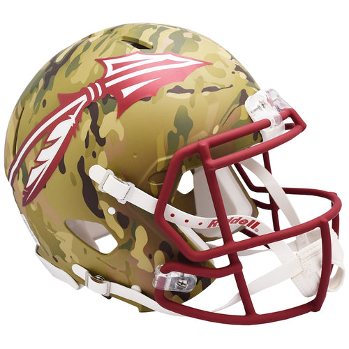 Florida State Seminoles Riddell Camo Alternate Speed Authentic Helmet