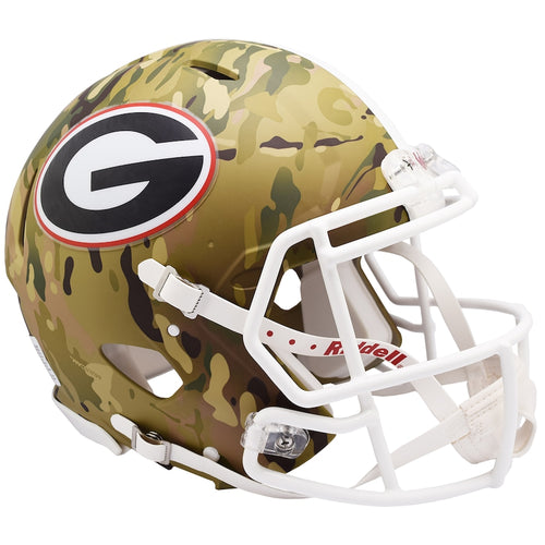Georgia Bulldogs Riddell Camo Alternate Speed Authentic Helmet