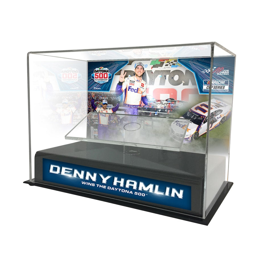Denny Hamlin 2020 Daytona 500 Champion 1:24 Die Cast Display Case with Sublimated Plate