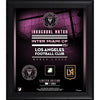 Inter Miami CF Framed 15'' x 17'' Inaugural Game vs LAFC Collage with a Piece of Match-Used Soccer Ball - Limited Edition of 250