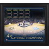 UConn Huskies Framed 15'' x 17'' Basketball Championship Count Collage