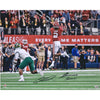 CeeDee Lamb Oklahoma Sooners Autographed 16'' x 20'' Leaping Catch Photograph with ''Boomer Sooner'' Inscription